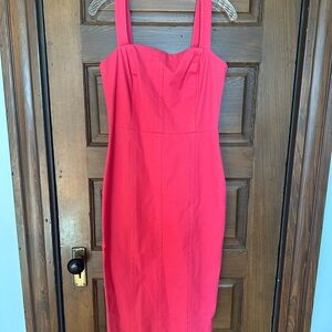 Hot Pink Banana Republic Barbie-esque Dress
